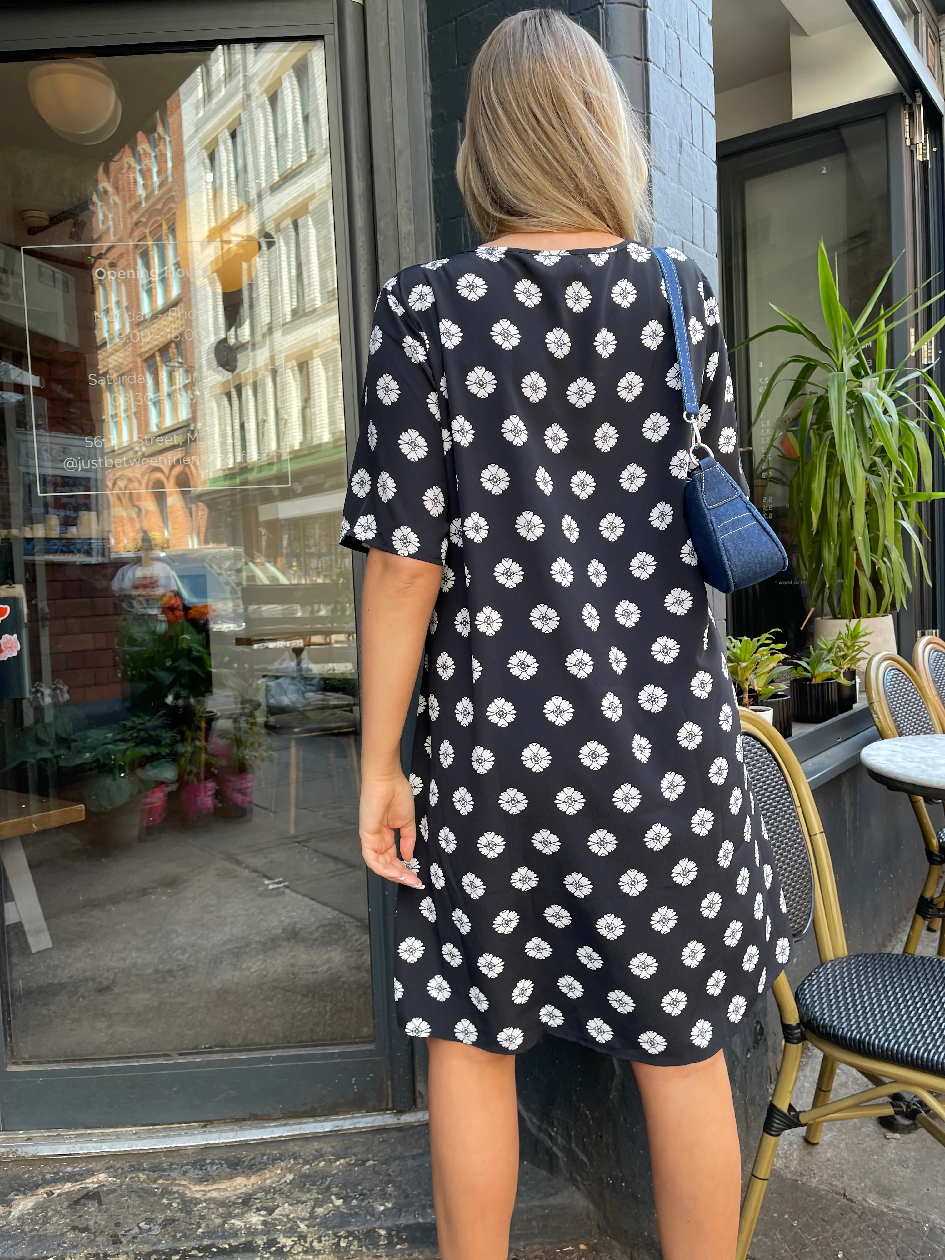 Mono-Daisy T-Shirt Mini-Dress - Image 3