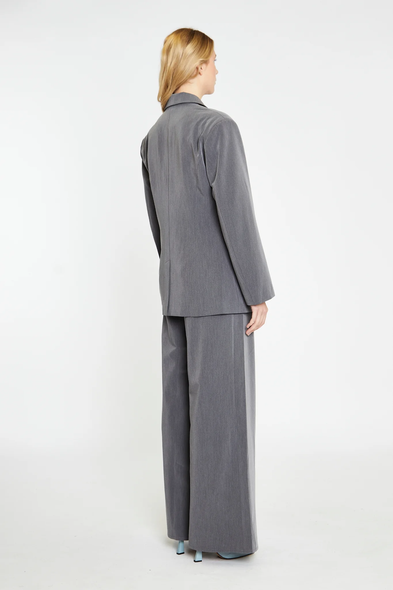 Dark-Grey Tailored Blazer - Image 4