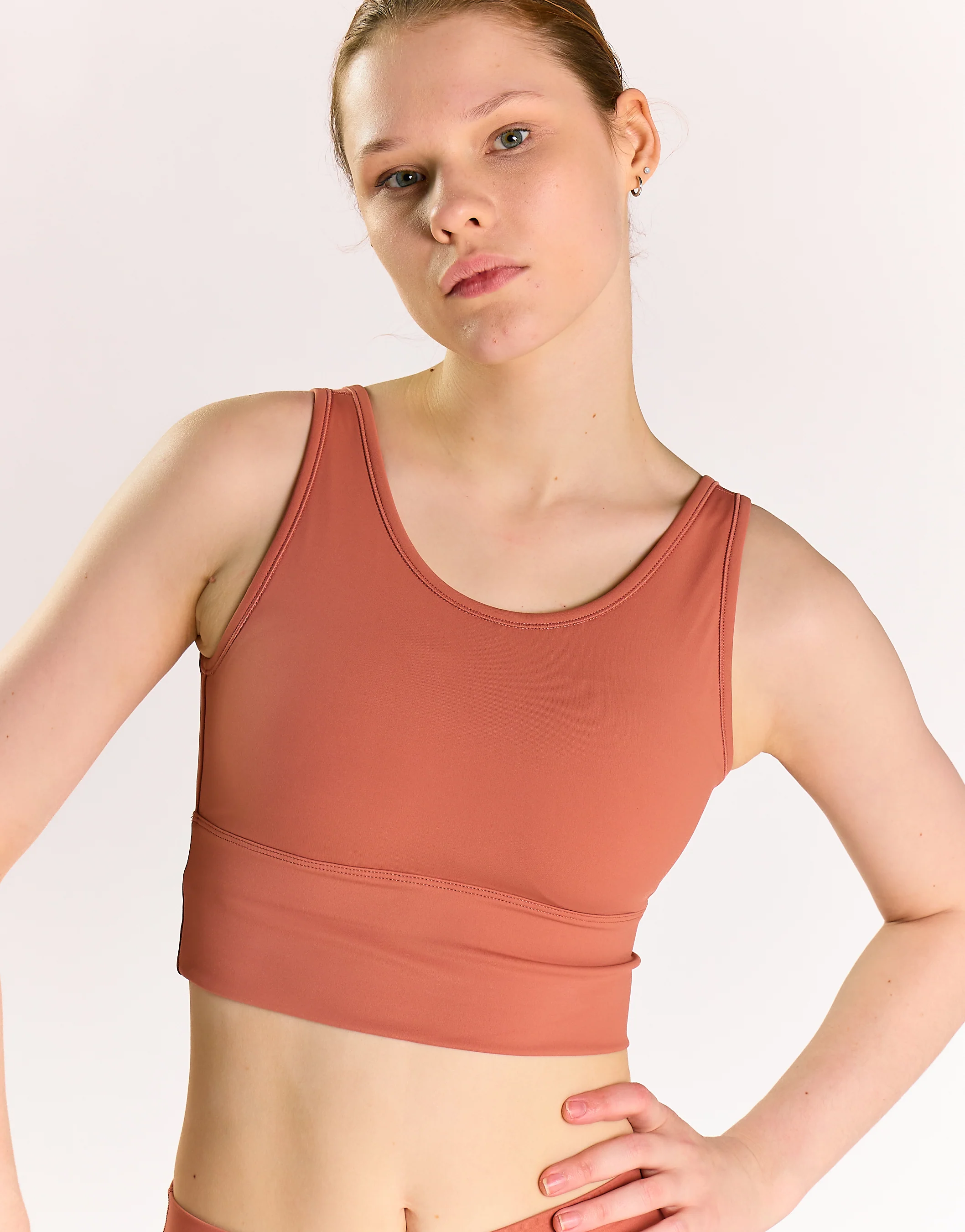 Glamorous Move Terracotta Seamless Bra - Image 3