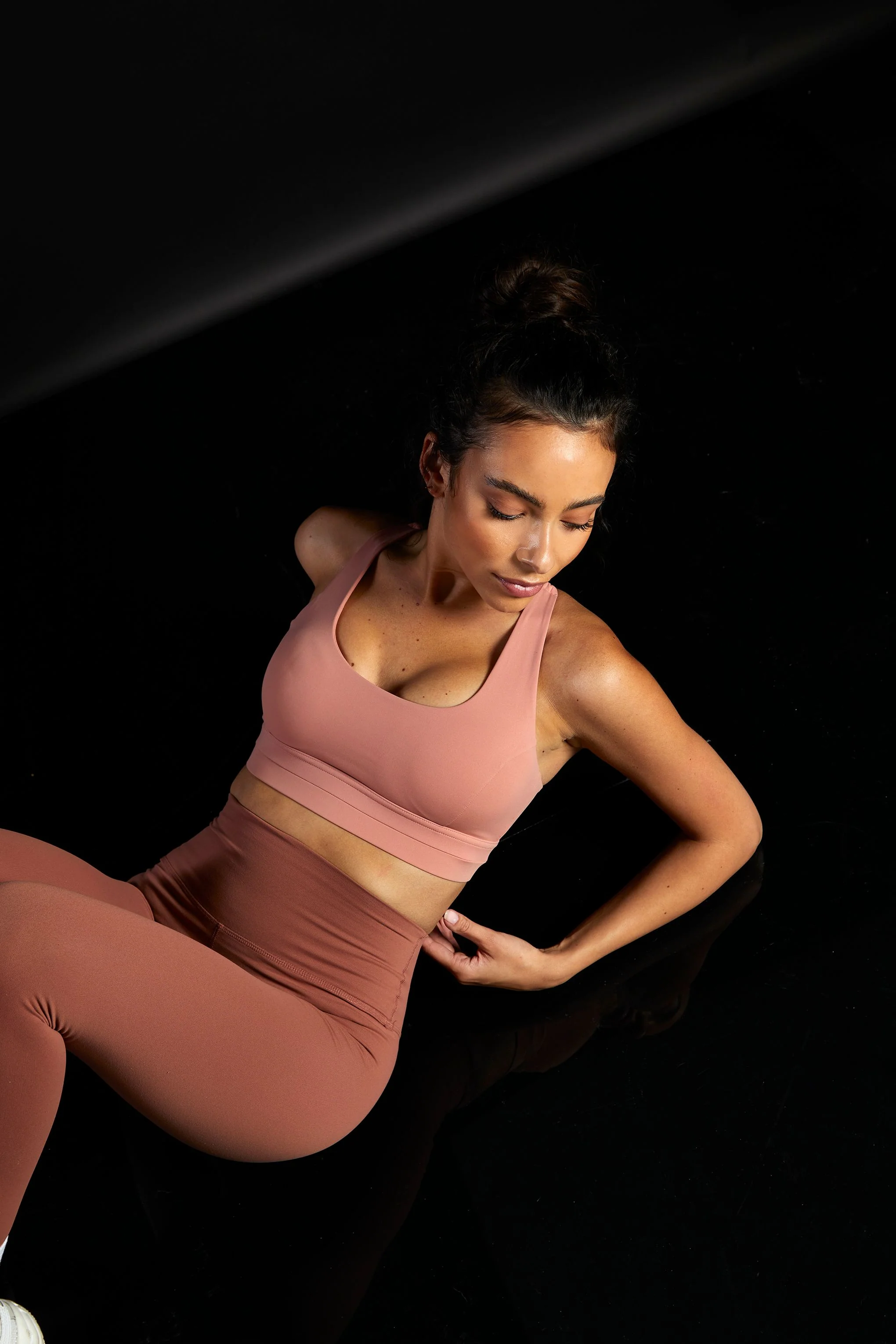 Glamorous Move Sun Kissed Rose Sports Bra - Image 3