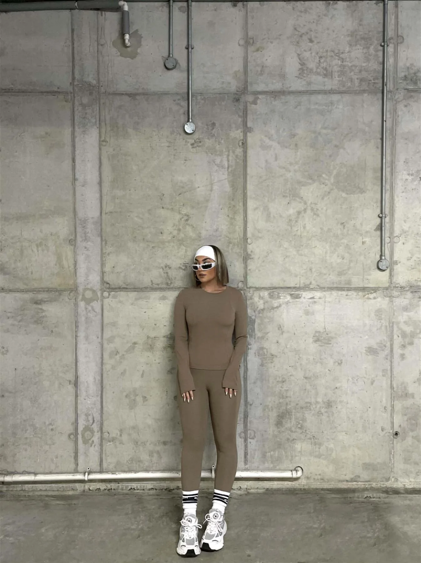 Signature Long Sleeve Top - Cocoa - Image 3