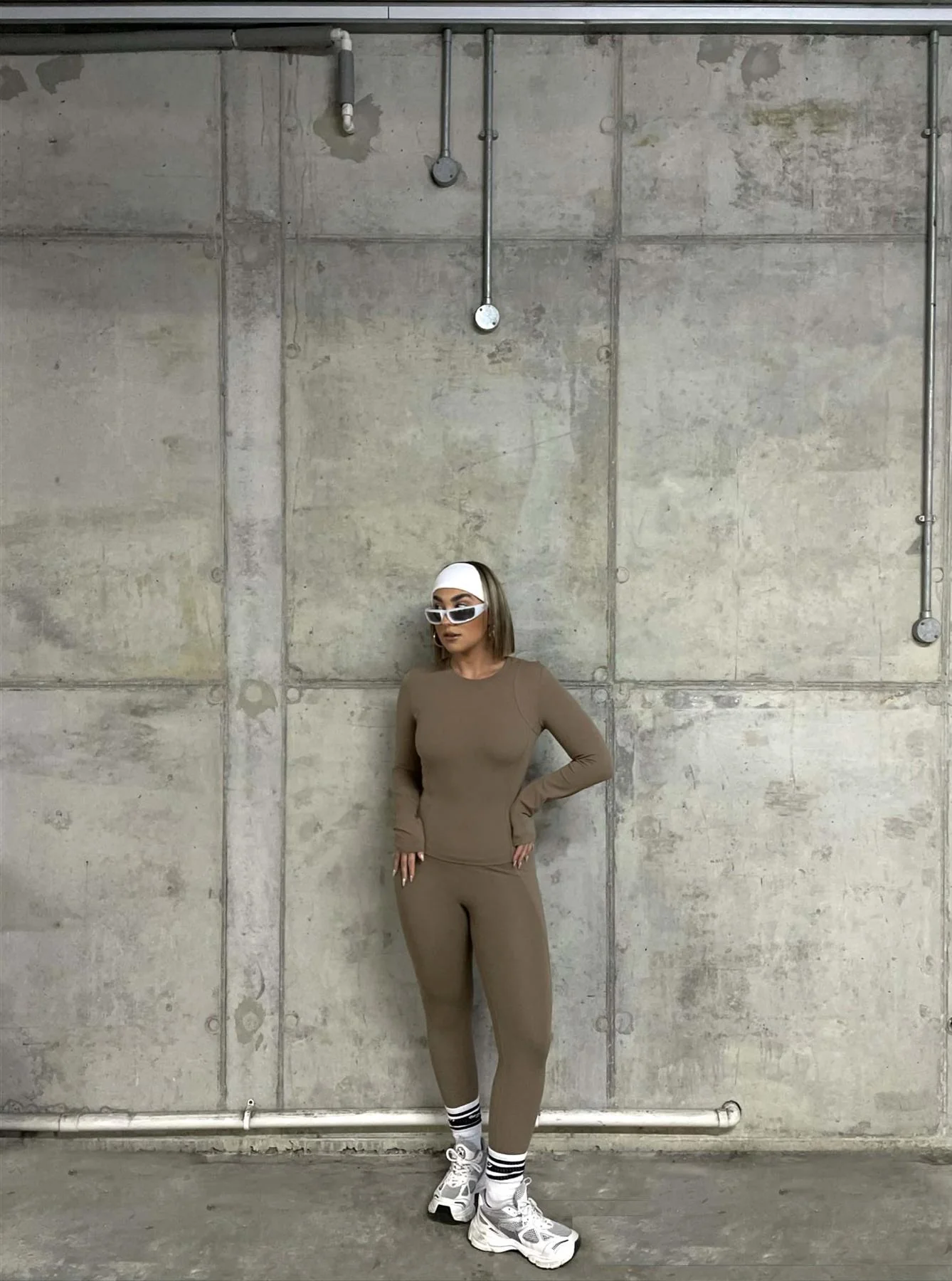 Signature Long Sleeve Top - Cocoa - Image 4