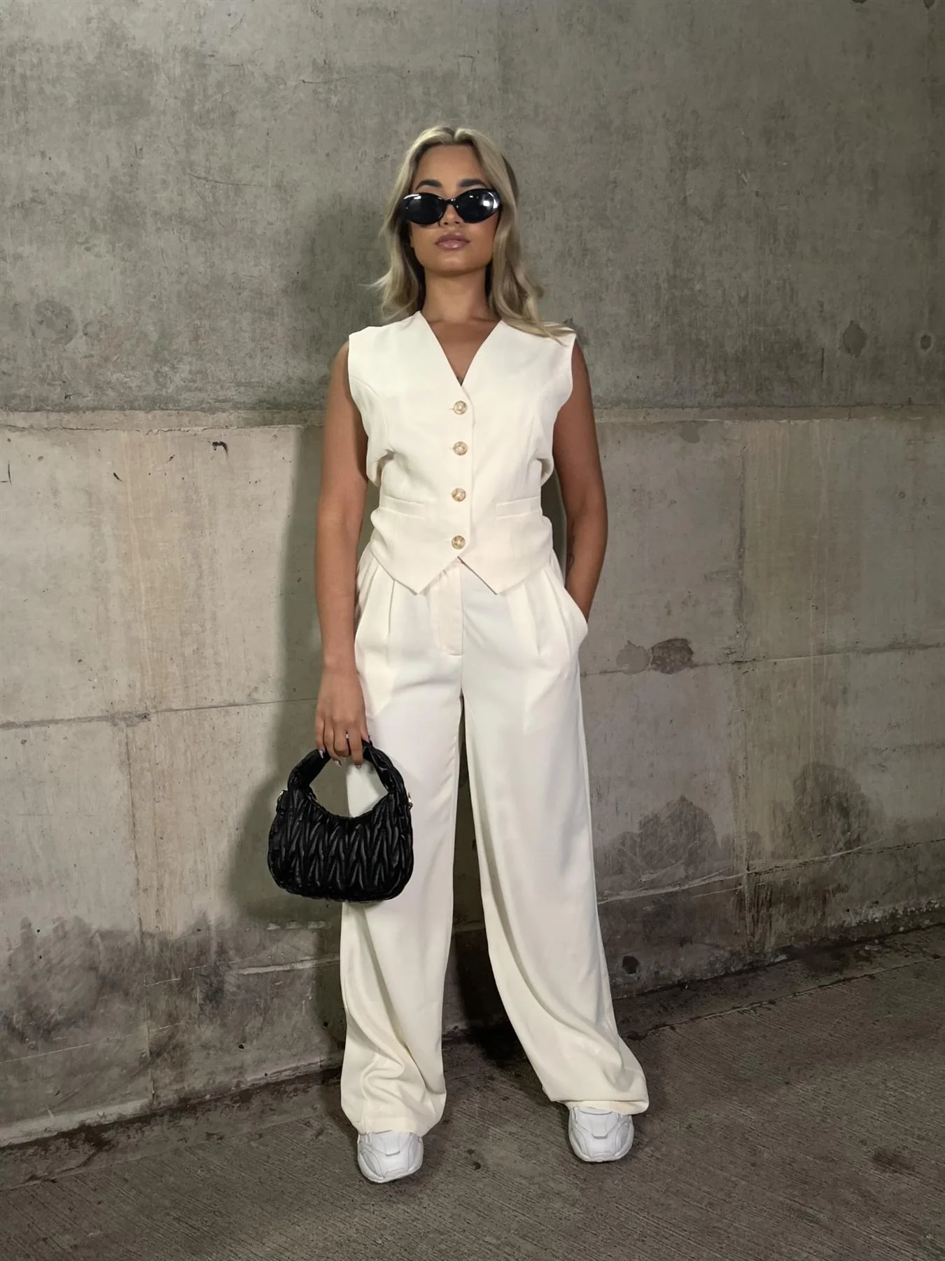 Vanilla Waistcoat Top - Image 4